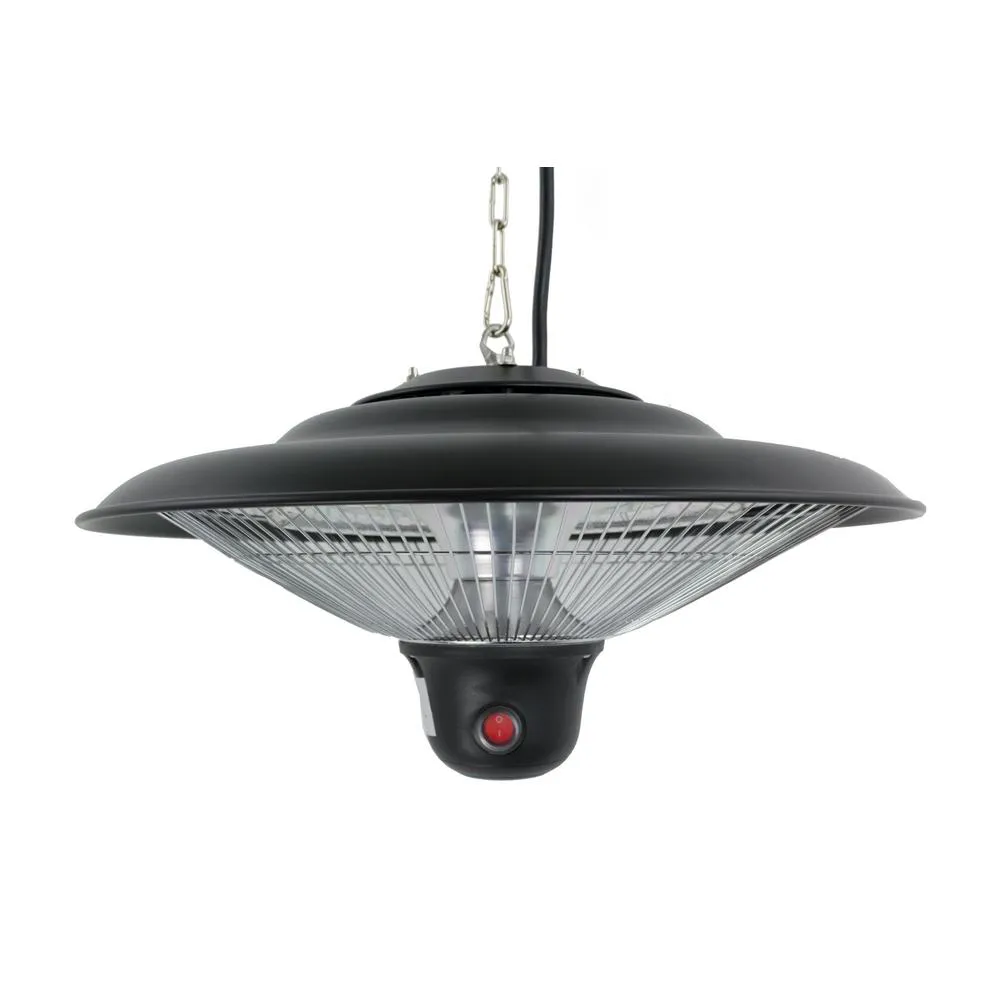 1,500-Watt Electric Patio Gazebo Heater with Halogen Heating Element, Includes Remote Control!