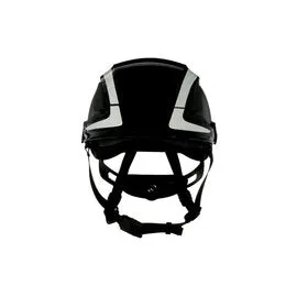 3M™ Black SecureFit™ X5012VX-ANSI ABS Brimless Climbing Helmet With 6 Point Ratchet Suspension