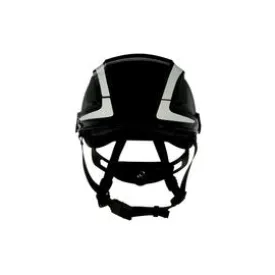 3M™ Black SecureFit™ X5012VX-ANSI ABS Brimless Climbing Helmet With 6 Point Ratchet Suspension