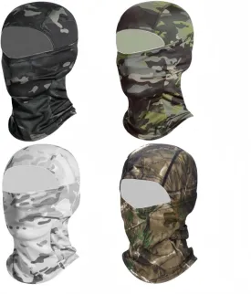 4 Pieces Sun Protection Balaclava Hood Face Cover Full Head Mask Ski Mask for Fishing Cycling Hunting Skiing