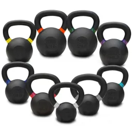 4KG TO 28KG PREMIUM POWDER COATED KETTLEBELLS SINGLE PACK