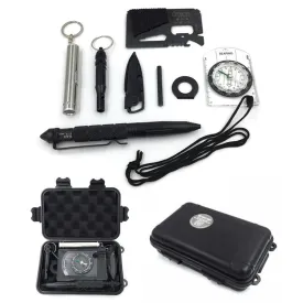 8 in 1 Professional Multi-function Survival Emergency Kit
