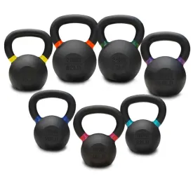 8KG TO 28KG PREMIUM POWDER COATED KETTLEBELLS SINGLE PACK