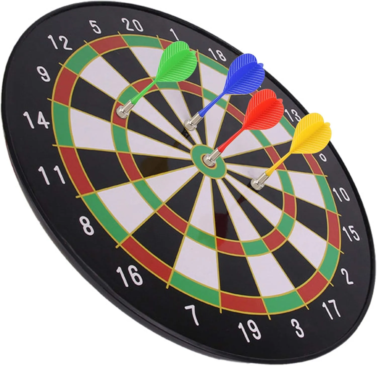 Accmor 36pcs Magnetic Darts, Magnetic Darts Replacement for Magnetic Dartboard, Plastic Darts Safety Magnetic Darts Target Game