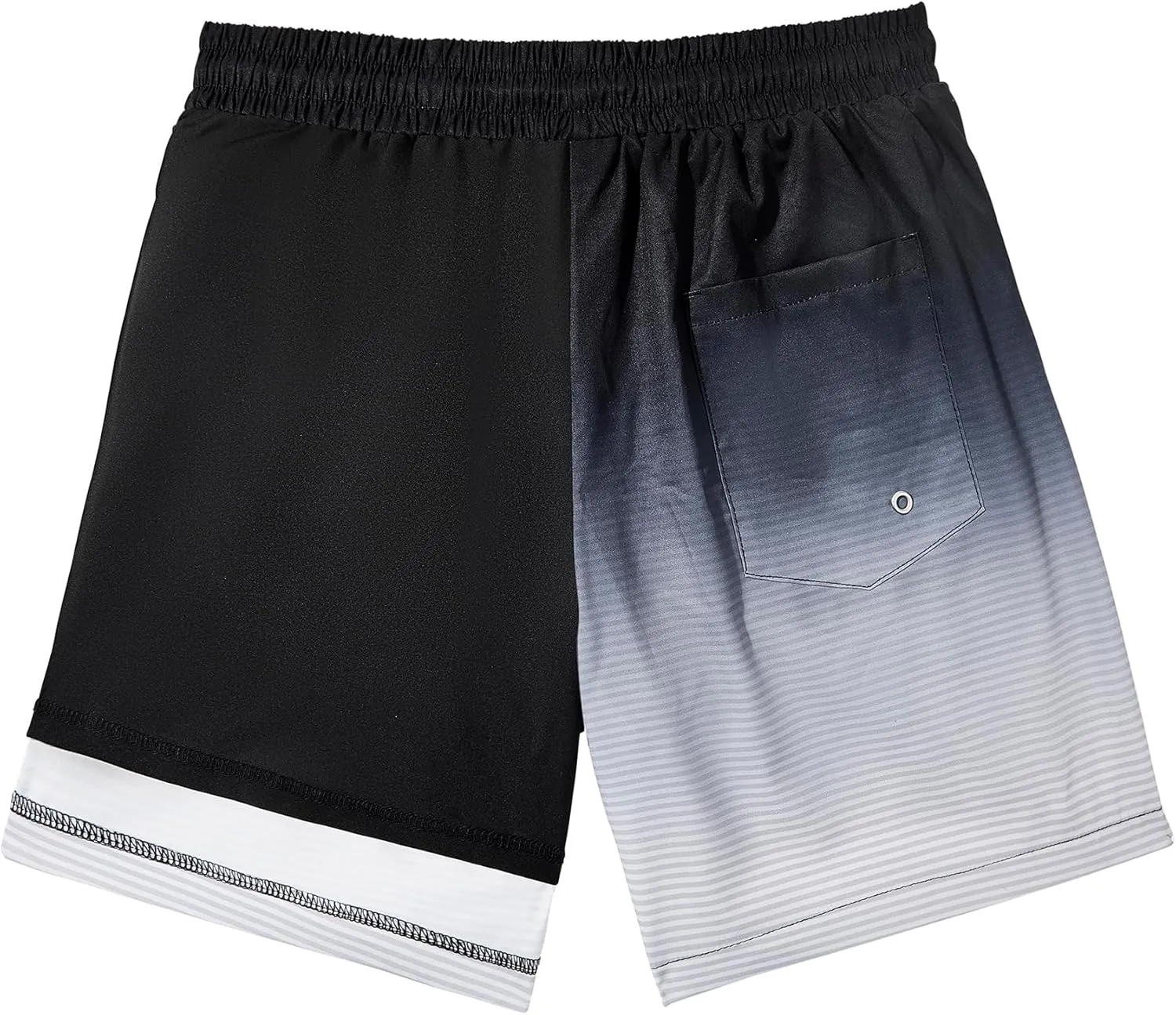 American Trends Mens Swim Trunks with Compression Liner Board Shorts for Men Quick Dry Swimsuits Bathing Suit Swimwear M-XXL
