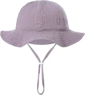 Baby Sun Hat Toddler Infant Cap Kid Beach Hats Swimsuit with UPF 50  Protective Sunscreen Newborn Bucket Hat for Boys Girls