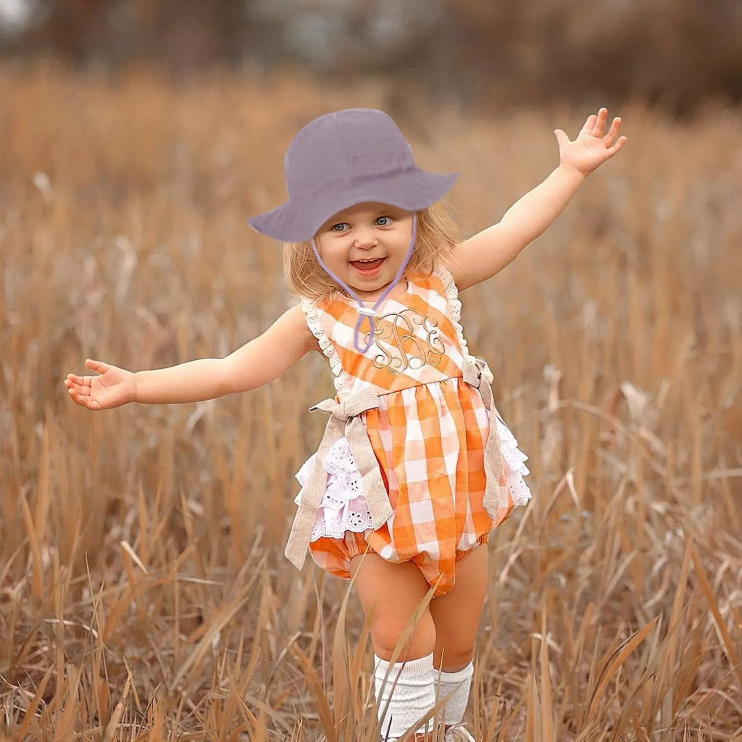 Baby Sun Hat Toddler Infant Cap Kid Beach Hats Swimsuit with UPF 50  Protective Sunscreen Newborn Bucket Hat for Boys Girls