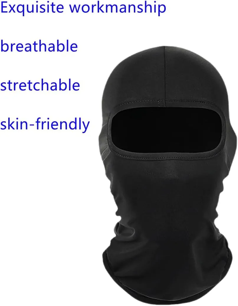 Balaclava Ski Mask Head Mask Full Face Mask Windproof Sun UV Protection Hood for Women Men