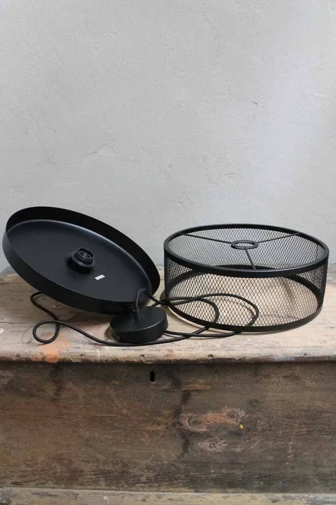 Black Net Pendant Lights