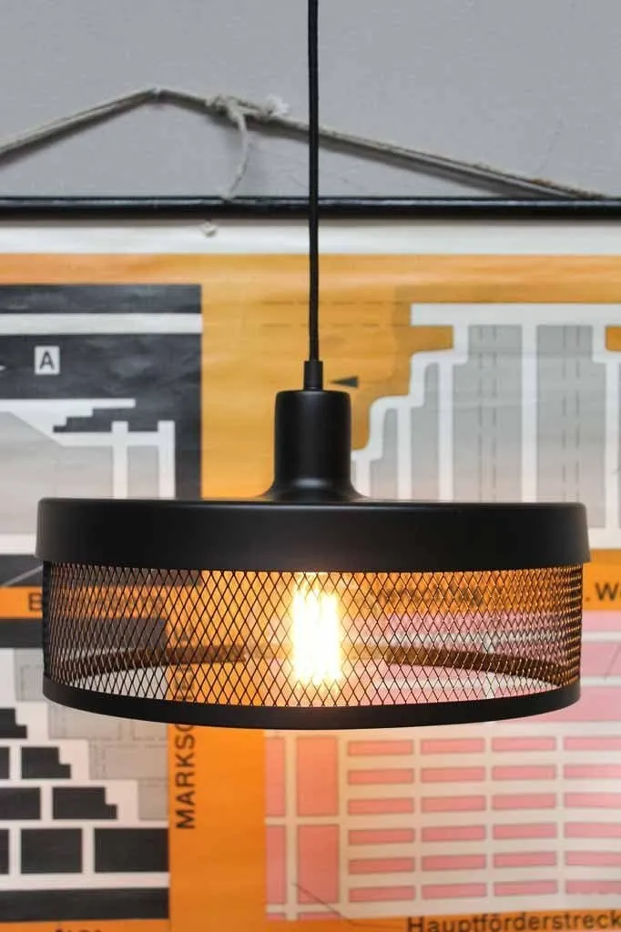 Black Net Pendant Lights