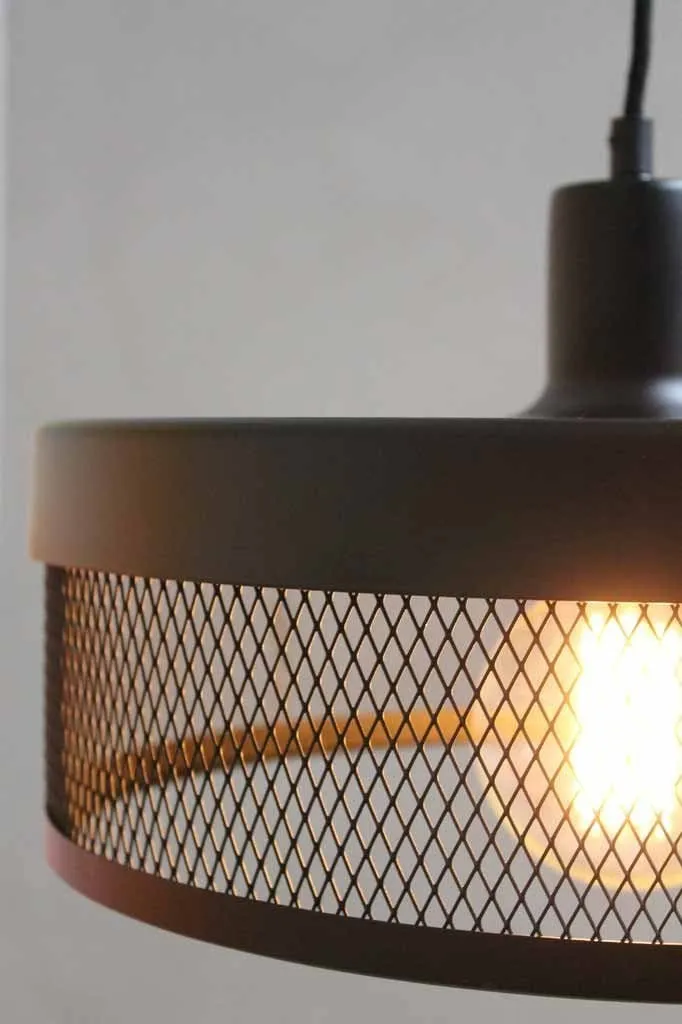 Black Net Pendant Lights