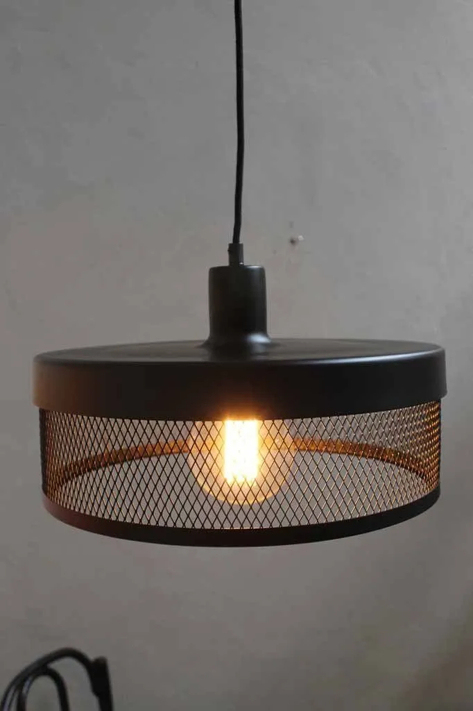 Black Net Pendant Lights