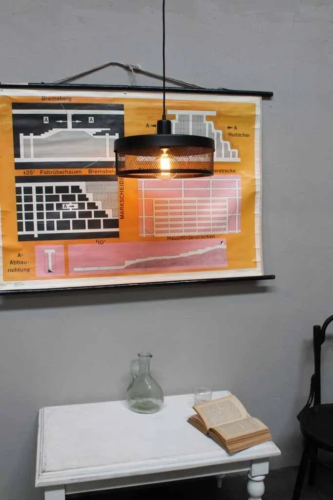 Black Net Pendant Lights