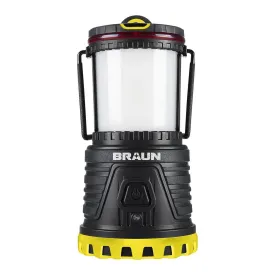 BRAUN - 2000 Lumen Rechargeable Waterproof LED Lantern/Battery Bank