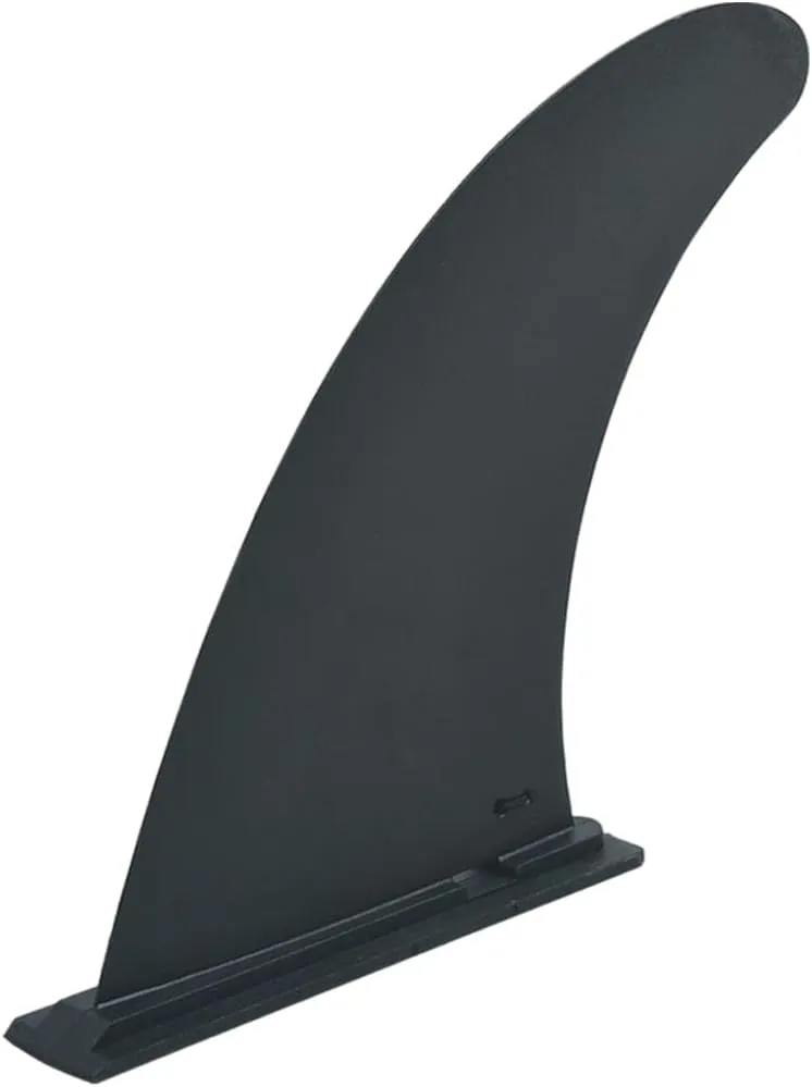 Center Fin for Stand Up Paddle Board 7.2"x8.3" Plastic Black,Sporting Goods,Outdoor Recreation,Boating & Water Sports,Surfing,Surfboard Fins,92207