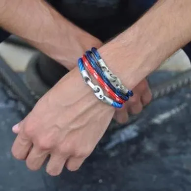 Contender Double Rope Bracelet (Sports Blue)