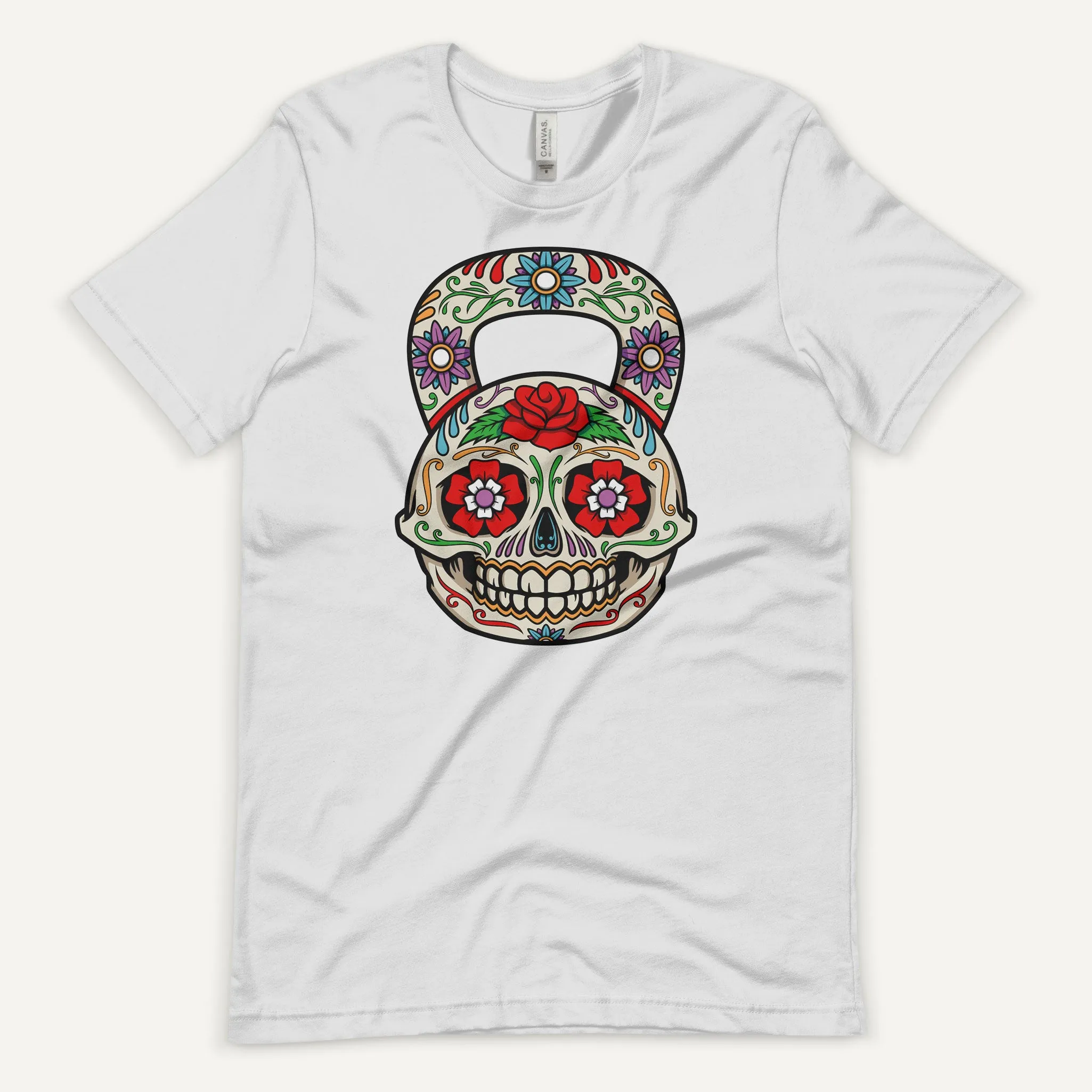 Dia De Los Muertos Kettlebell Design Men’s Standard T-Shirt