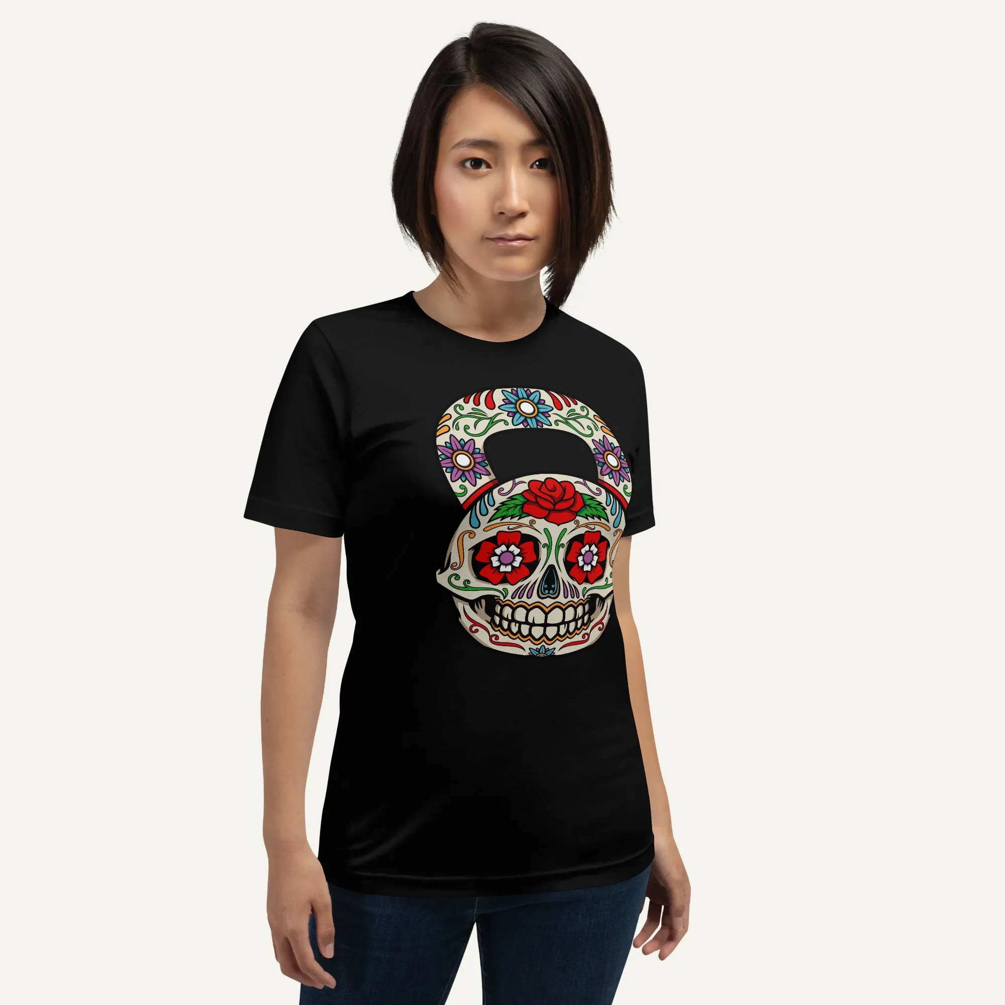 Dia De Los Muertos Kettlebell Design Men’s Standard T-Shirt