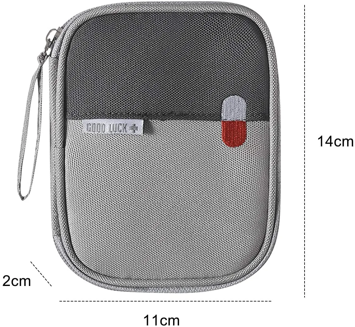 Emergency Survival Portable Medicine First Aid Empty Kit Pouch/Bag