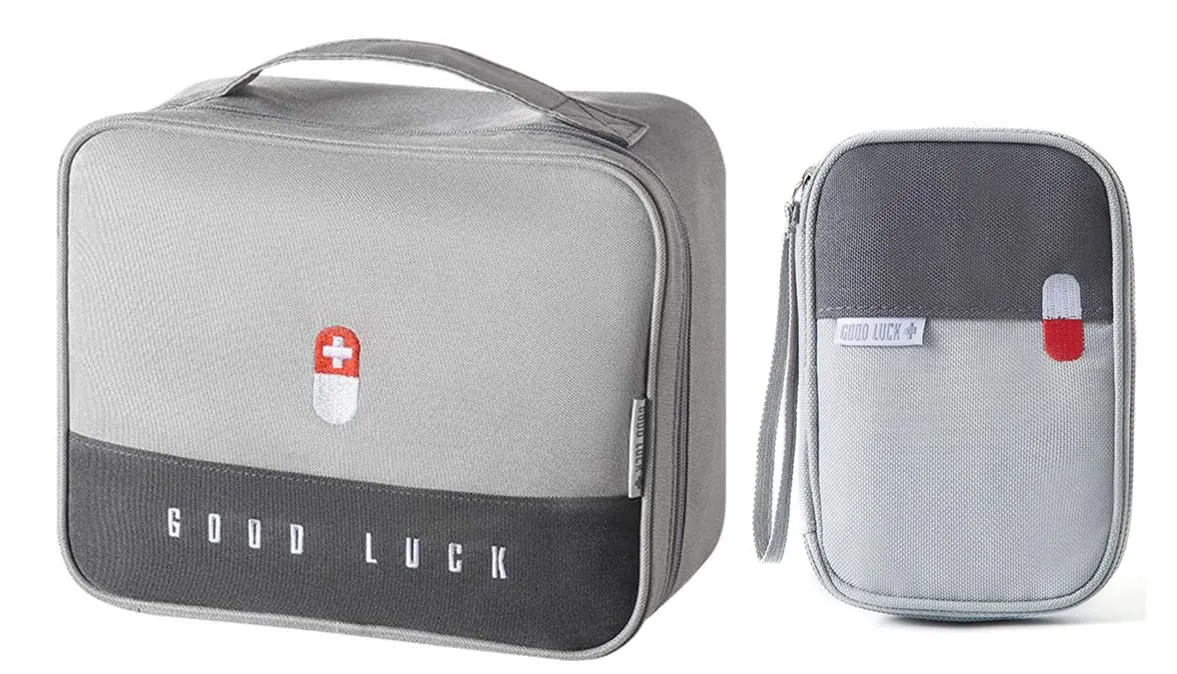 Emergency Survival Portable Medicine First Aid Empty Kit Pouch/Bag