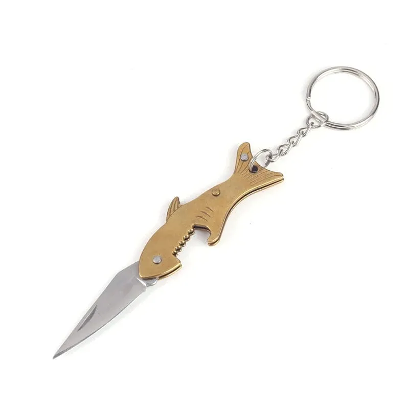 Folding Knife Keychain Bottle Opener | The Ultimate Multi-Tool