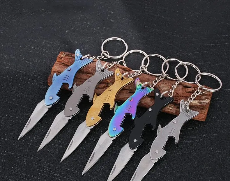 Folding Knife Keychain Bottle Opener | The Ultimate Multi-Tool