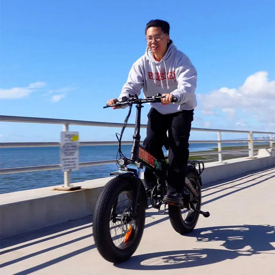 Freego 750W Raptor E1 7-Speed Foldable Fat Tire City Electric Bike