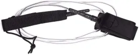 inflatable paddle boards 6FT 5.5mm Surfboard Leash Anti-lost TPU Double Swivels Straight Safe Rope Water Sports Surfboard Leash with Hook Loop Closure vacation must haves ( Color : Transparent Black )