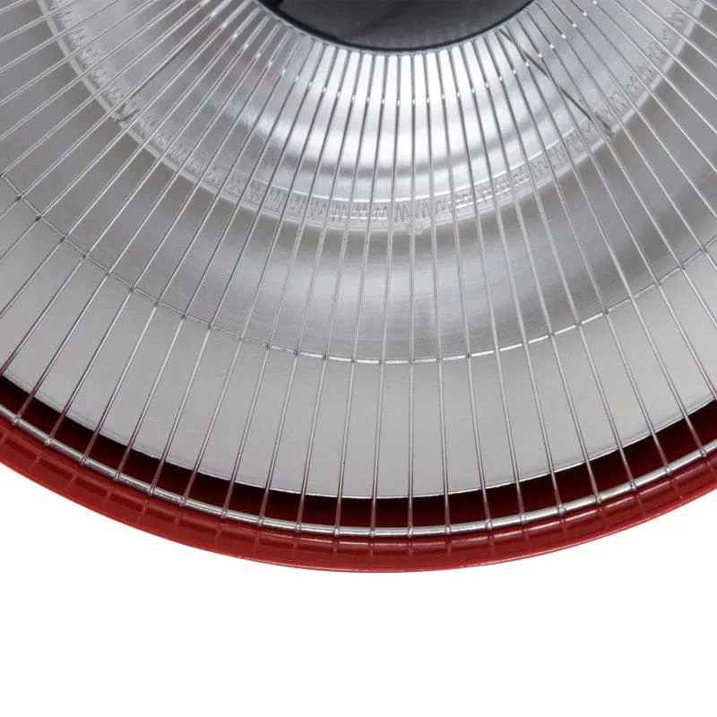 Maplin Plus Aluminium 1500W Electric Ceiling Hanging Patio Heater - Red