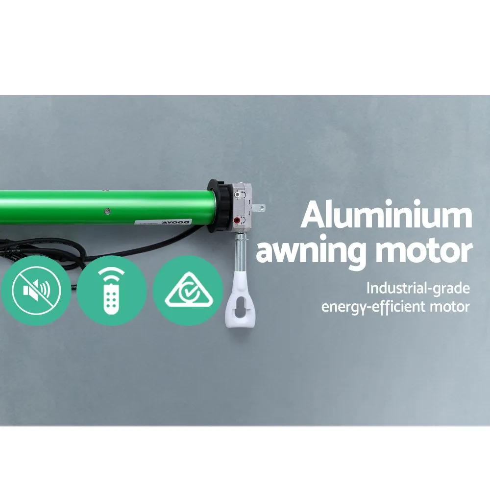 Motorised UV-Resistant Awning 4Mx3M Sunshade by Instahut