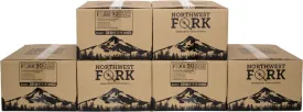 NorthWest Fork Gluten-Free 6 Month Emergency Food Supply (Kosher, Non-GMO, Vegan) - 10  Year Shelf Life - 6 x 90 Servings