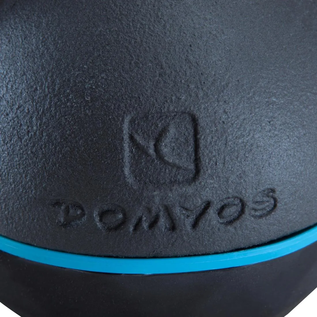 Pesa de hierro fundido con base de goma de 8 kg Kettlebell