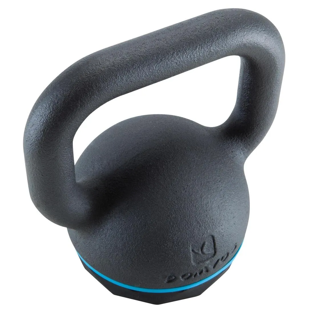 Pesa de hierro fundido con base de goma de 8 kg Kettlebell
