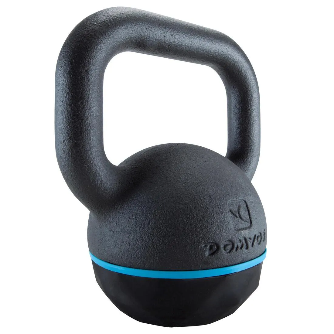 Pesa de hierro fundido con base de goma de 8 kg Kettlebell