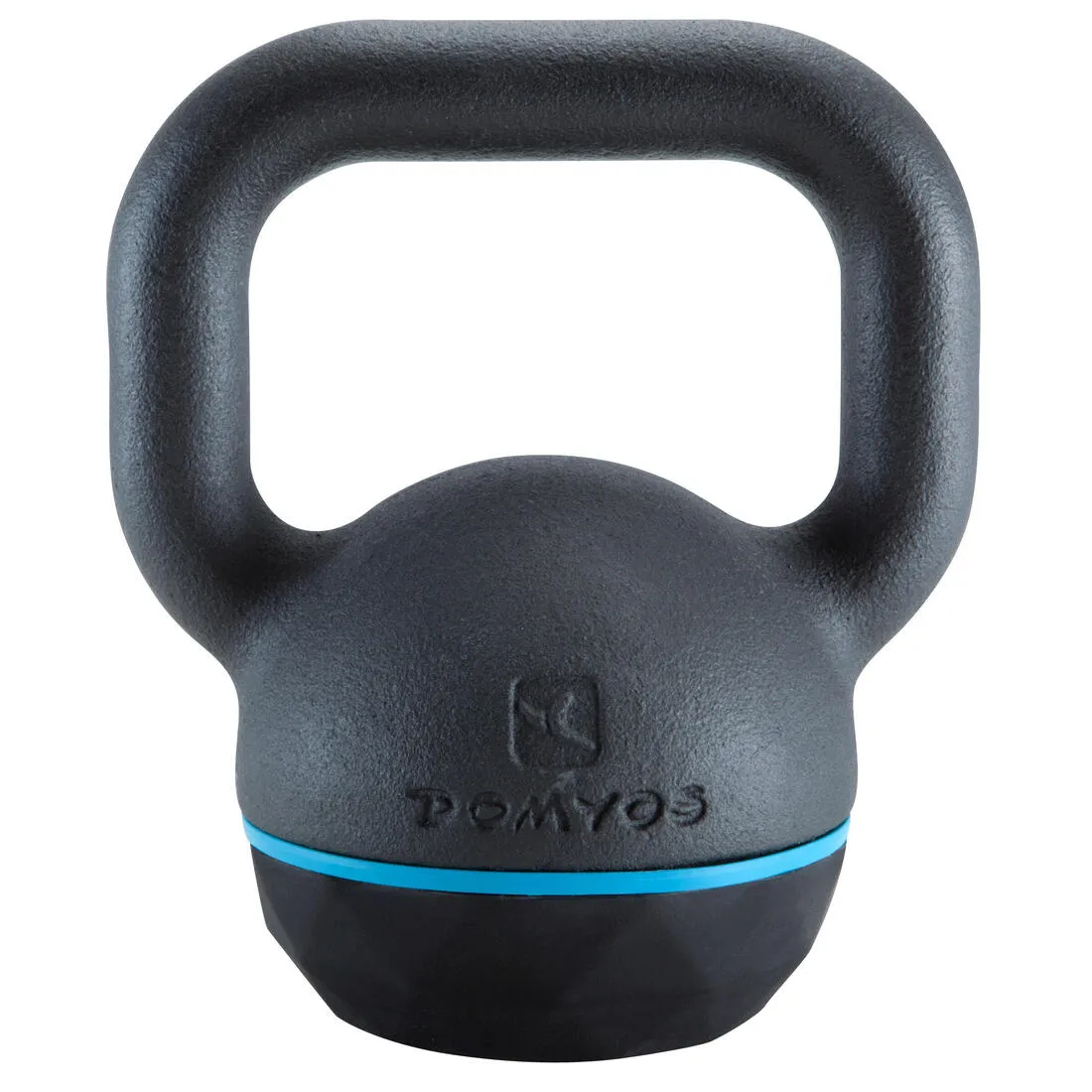 Pesa de hierro fundido con base de goma de 8 kg Kettlebell