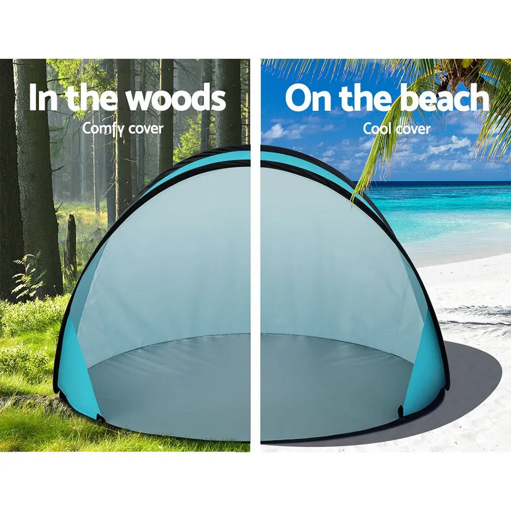 Pop-Up Beach Tent Camping Portable Sun Shade Shelter for Fishing