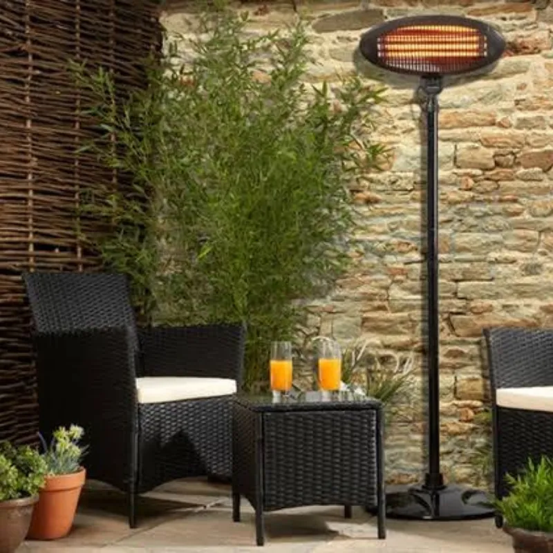 Premium Outdoor Electric Infrared Patio Heater 1500W