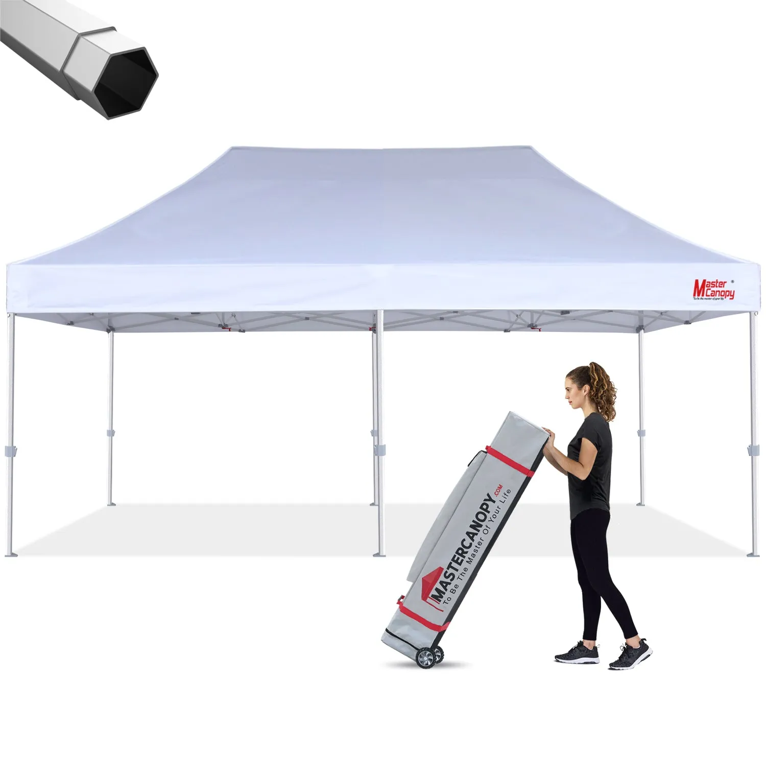 Premium Series Heavy Duty Pop Up 10x10/10x15/10x20 Instant Canopy Tent