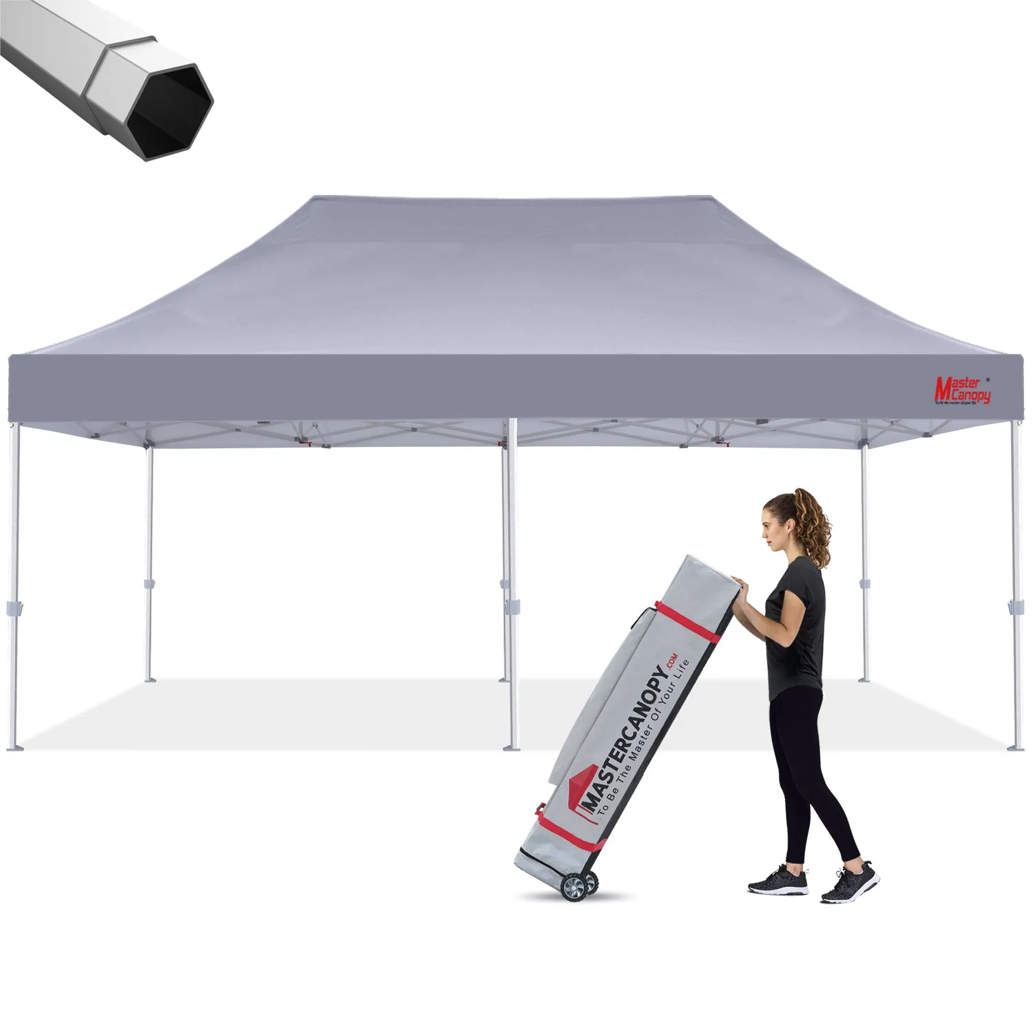 Premium Series Heavy Duty Pop Up 10x10/10x15/10x20 Instant Canopy Tent