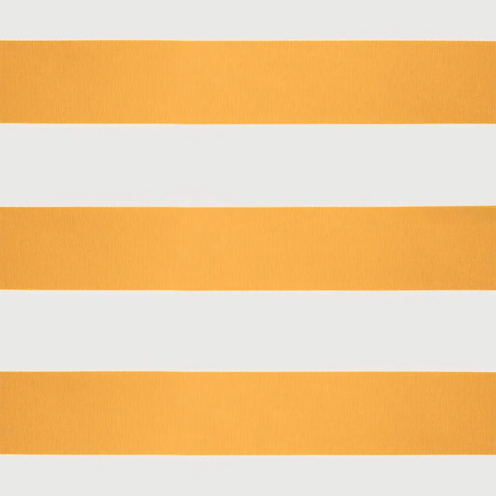 Retractable Awning Yellow and White 3.5x2.5 m Fabric and Aluminium