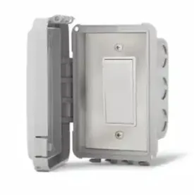 Schwank Single-Flush Mount c/w Weatherproof Cover JM-4410-XX