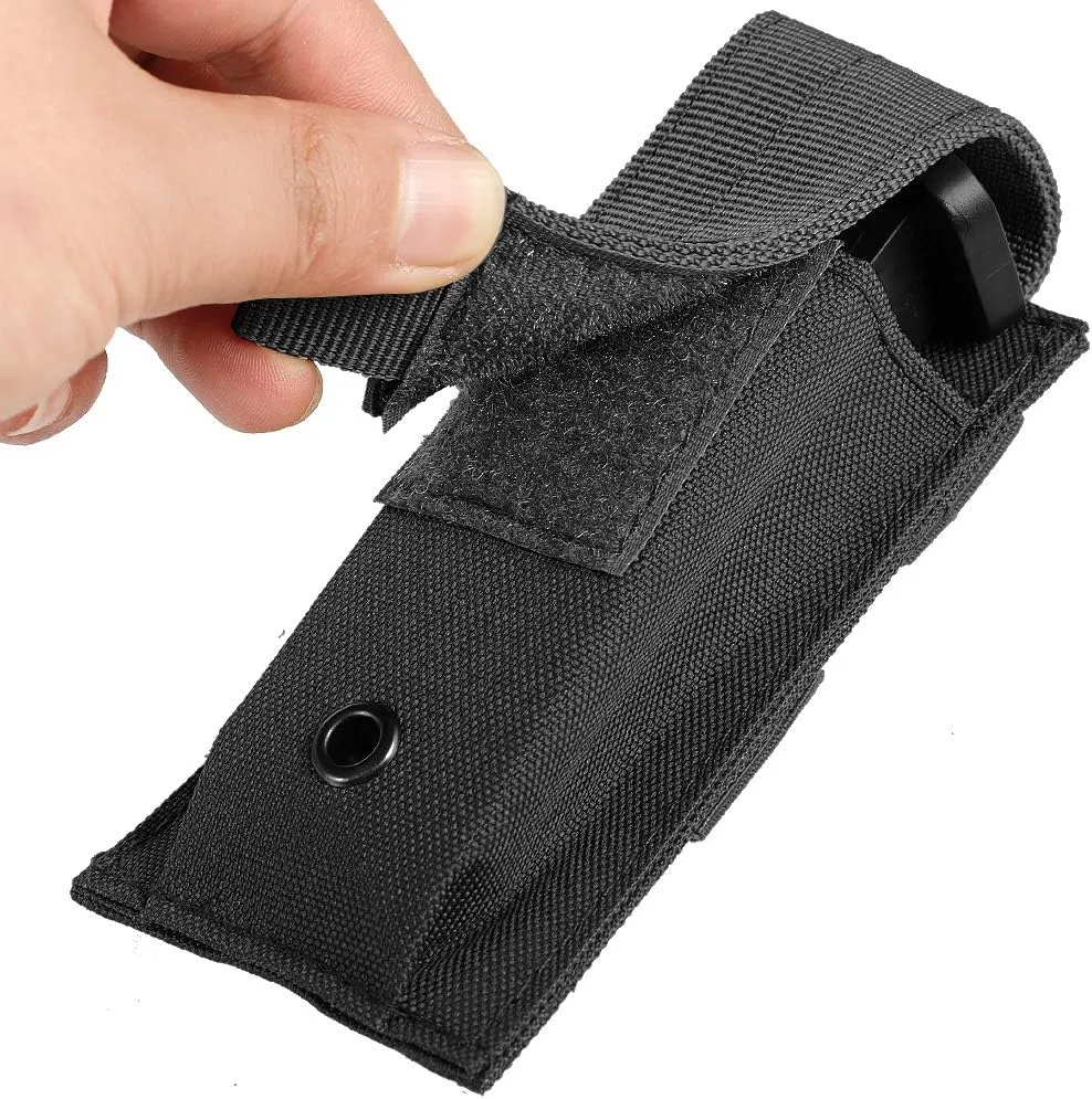 Tactical Single/Double Pistol Mag Pouch Outdoor Molle Open-Top Magazine Pouch for Glock M1911 92F