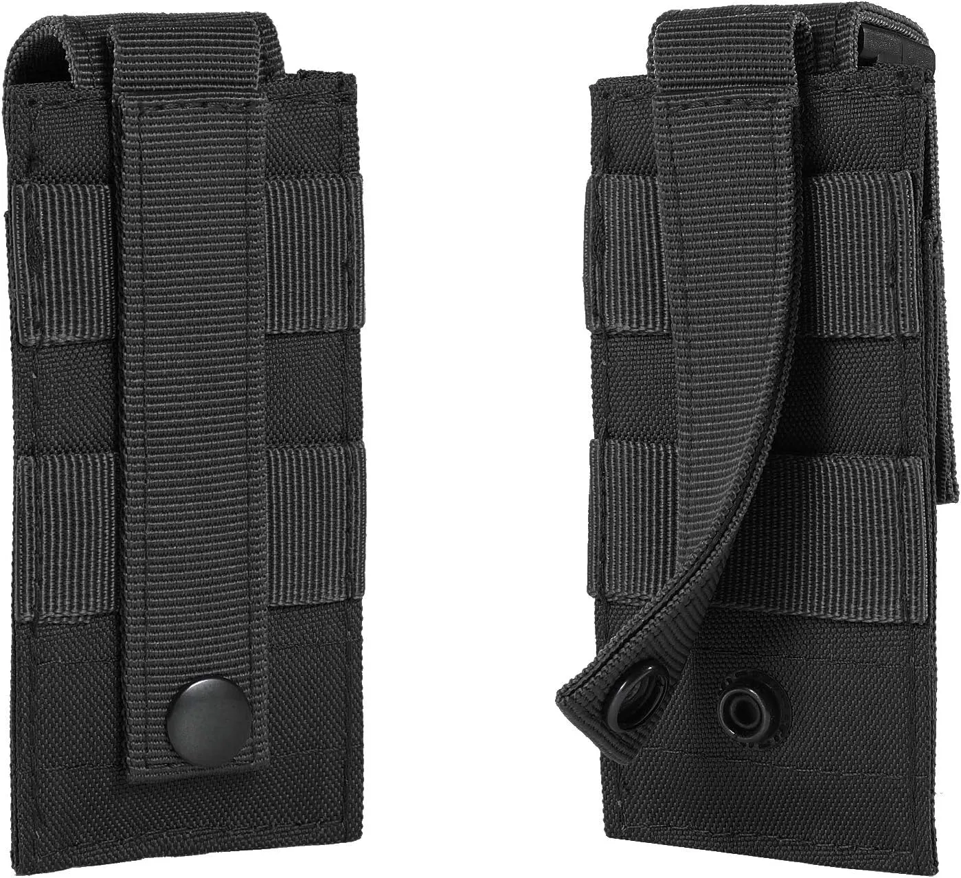 Tactical Single/Double Pistol Mag Pouch Outdoor Molle Open-Top Magazine Pouch for Glock M1911 92F