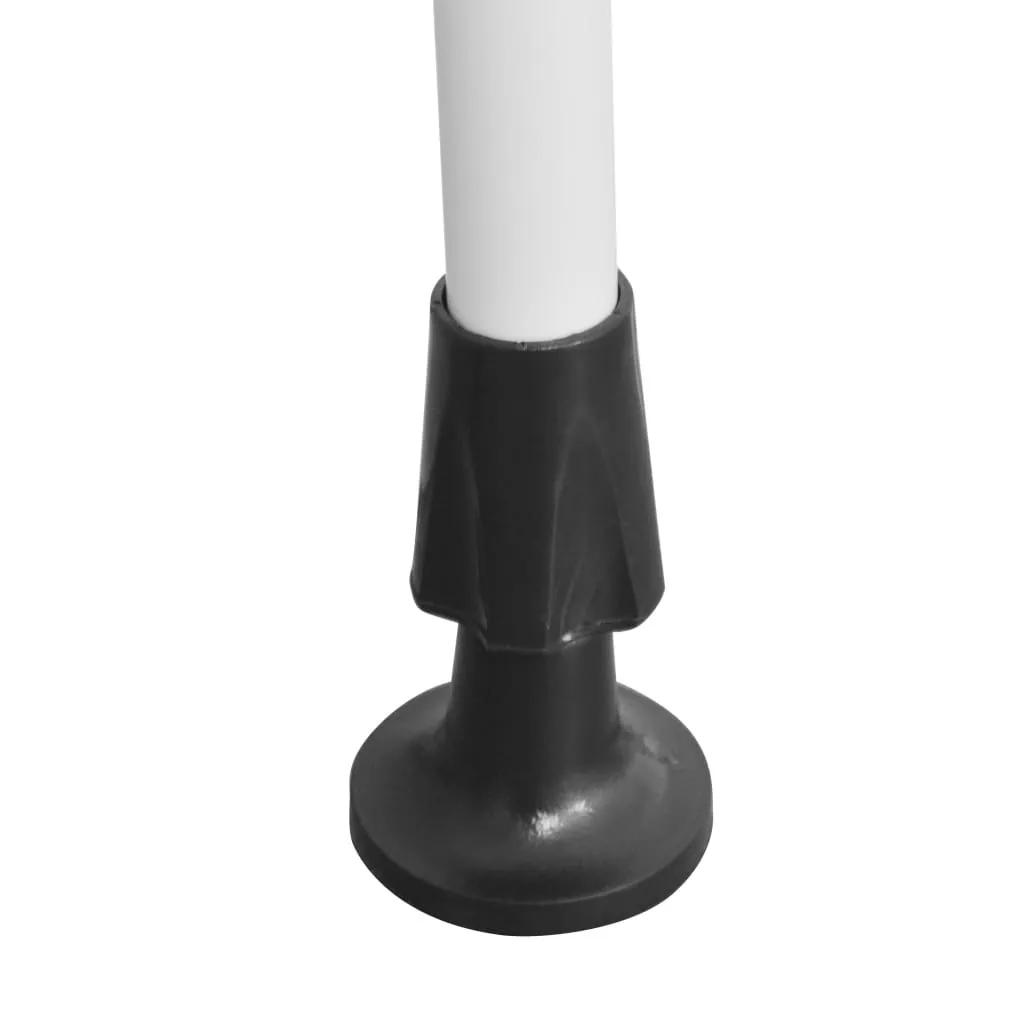vidaXL Manual Retractable Awning 100 cm Anthracite