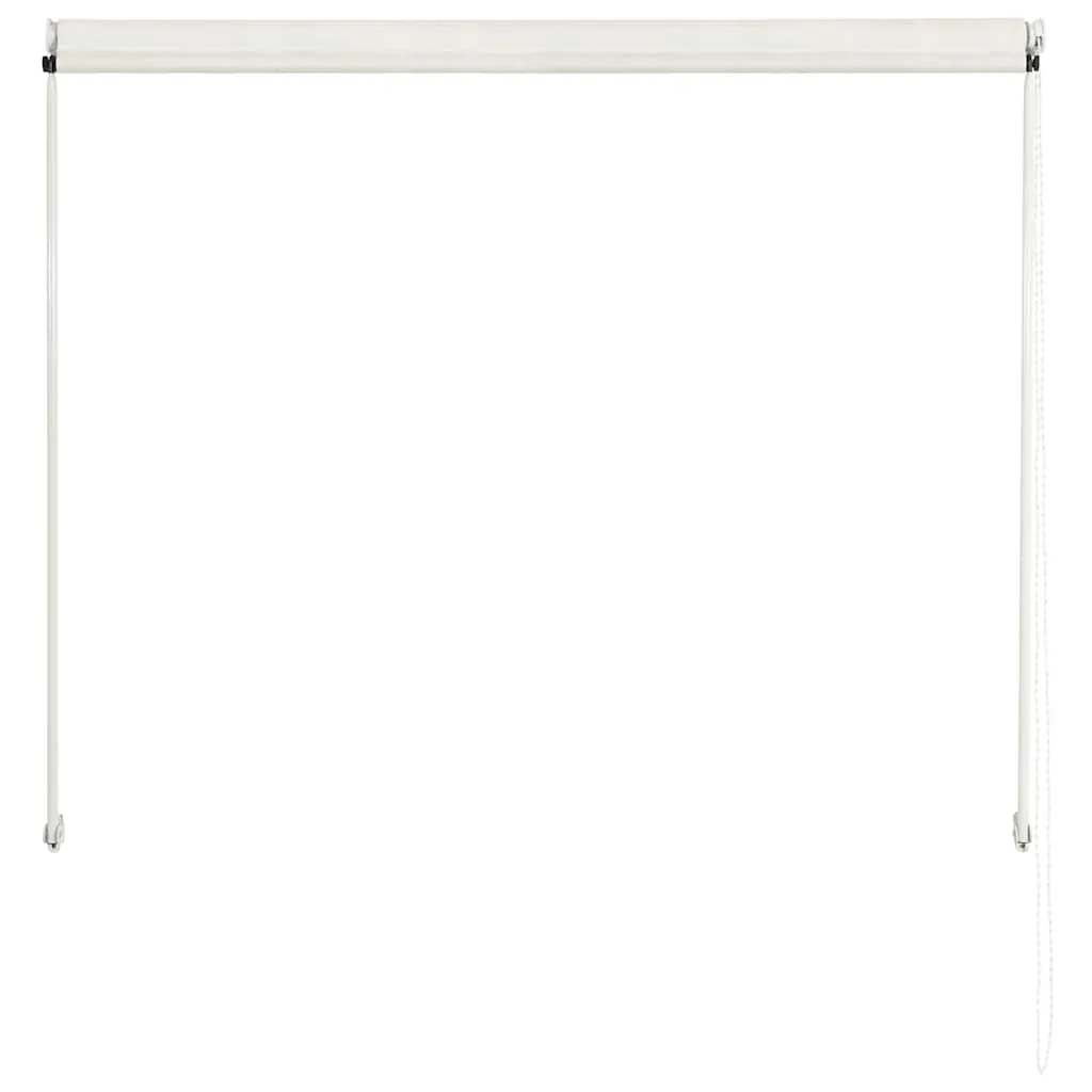 vidaXL Retractable Awning 150x150 cm Cream