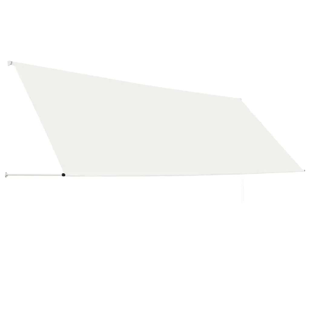 vidaXL Retractable Awning 400x150 cm Cream