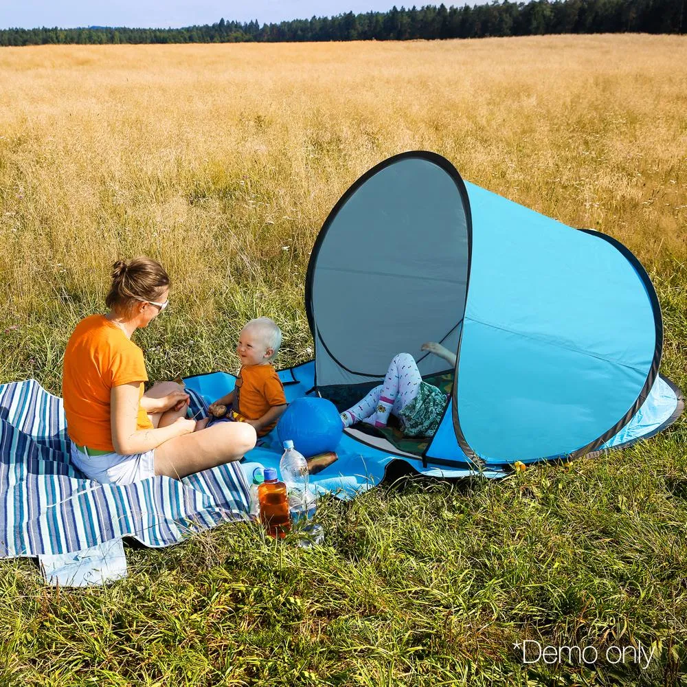 Weisshorn 3 Person Pop Up Beach Tent