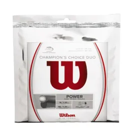 Wilson Champions Choice Duo Hybrid Tennis String Set [WS]